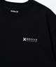 Hurley ハーレー メンズ 半袖 Tシャツ オーバーサイズ オールドイングリッシュ ロゴ バックプリント MSS2411024(BLK-M)