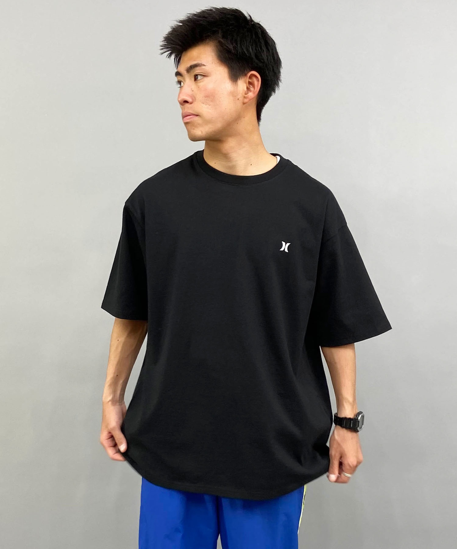 Hurley ハーレー スカルヘッド バックプリント ヘビーウェイト メンズ ショートスリーブ ティー 24MRSMSS05(WHT-S)