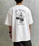 Hurley ハーレー スカルヘッド バックプリント ヘビーウェイト メンズ ショートスリーブ ティー 24MRSMSS05(WHT-S)