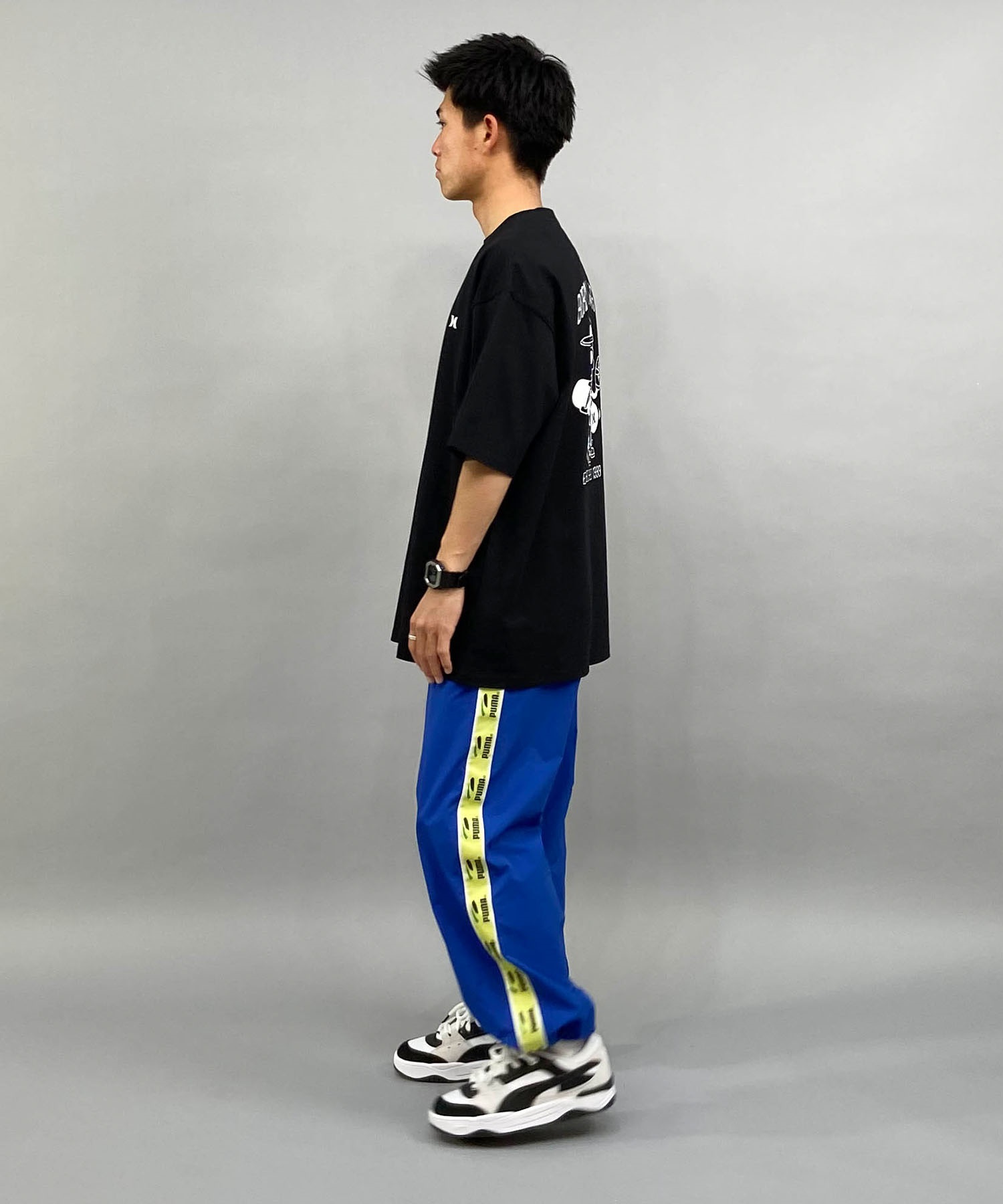 Hurley ハーレー スカルヘッド バックプリント ヘビーウェイト