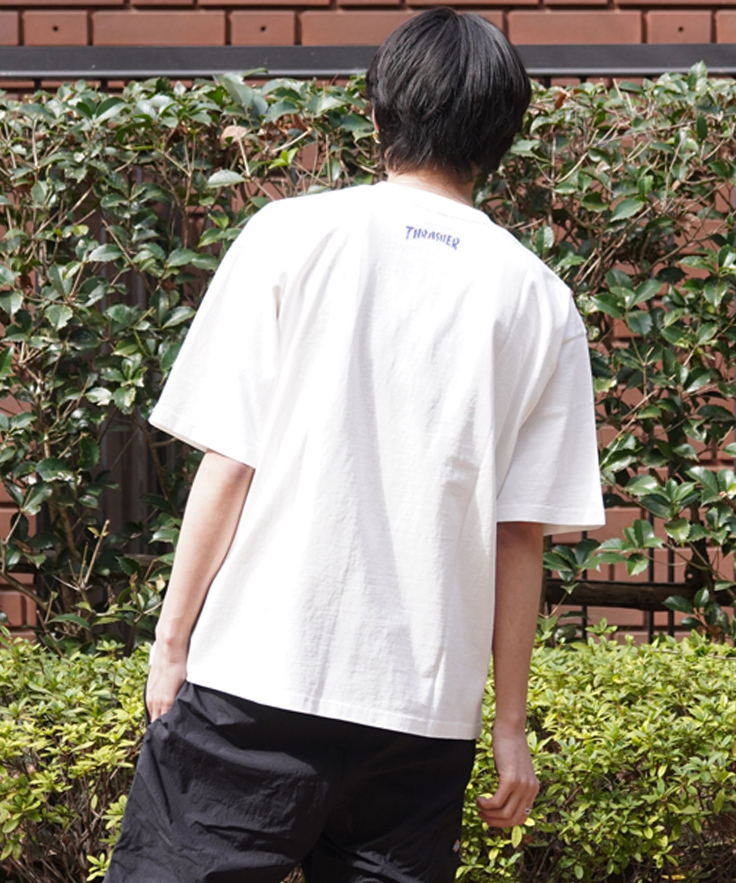 THRASHER スラッシャー メンズ 半袖 Tシャツ NECKFACE ネックフェイス