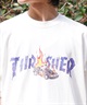 【マトメガイ対象】THRASHER スラッシャー メンズ 半袖 Tシャツ NECKFACE（ネックフェイス） THM-24SPSST01 ムラサキスポーツ別注(BLK-M)