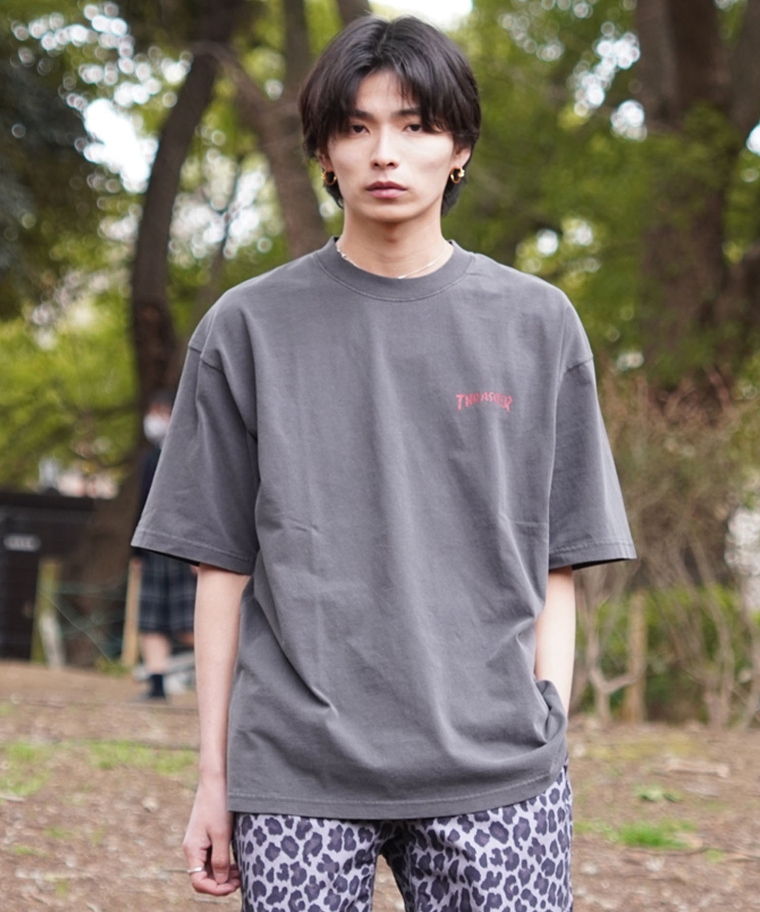 THRASHER スラッシャー メンズ 半袖 Tシャツ NECKFACE ネック