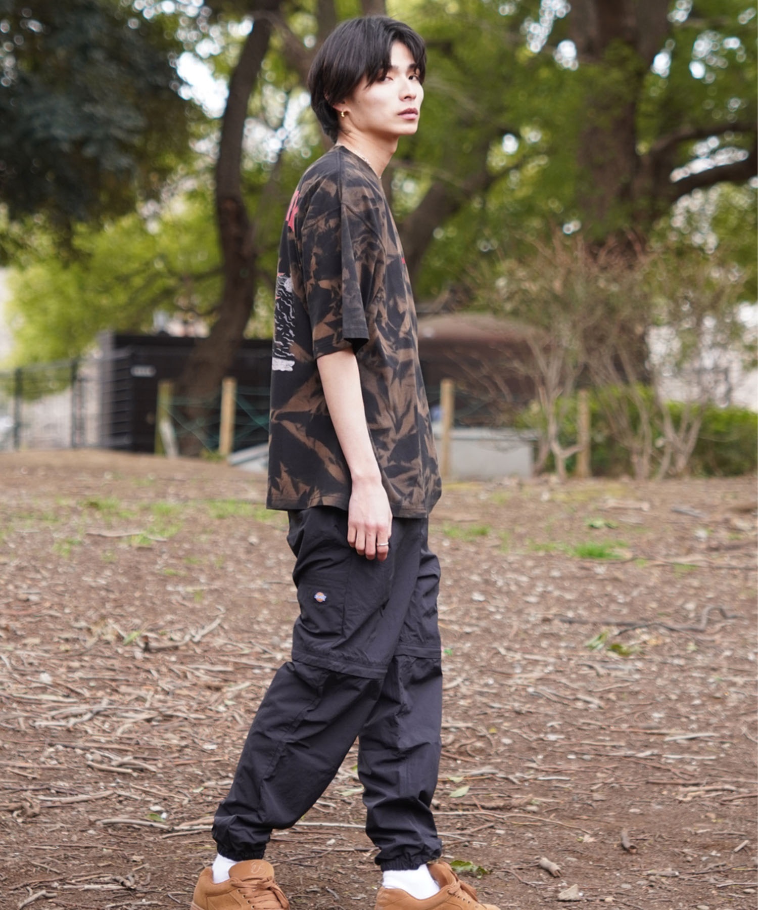THRASHER スラッシャー メンズ 半袖 Tシャツ NECKFACE ネックフェイス THM-24SPSST02 ムラサキスポーツ別注(MURA-M)