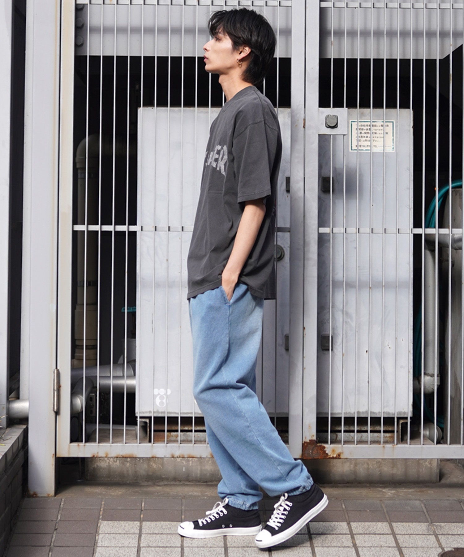 THRASHER スラッシャー メンズ 半袖 Tシャツ ピグメント染 NECKFACE