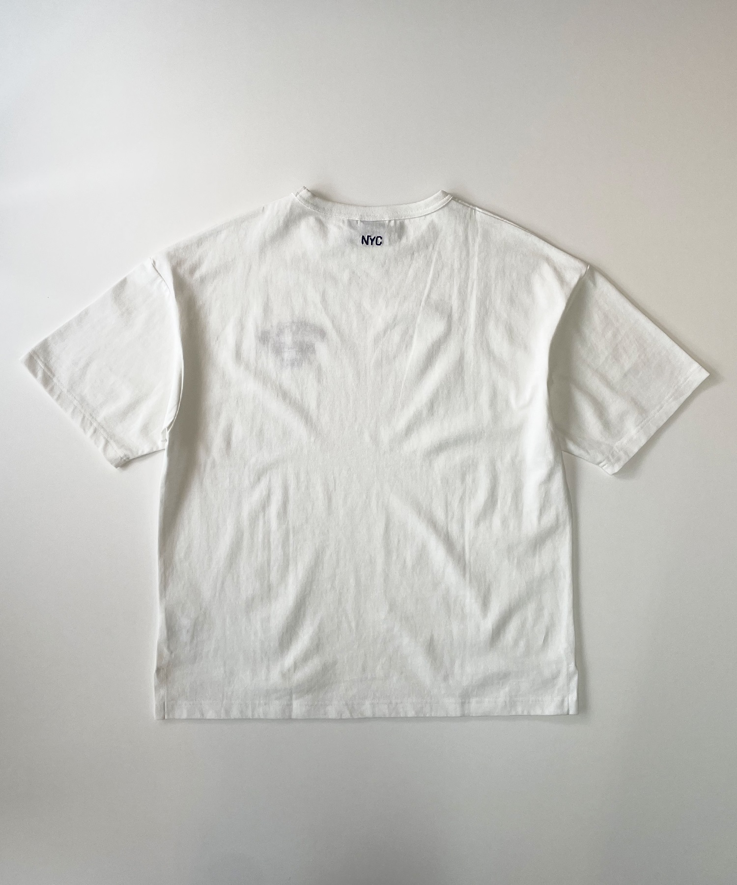 DEAR LAUREL ディアローレル メンズ 半袖 Tシャツ "Brooklyn Banks embroidery" ワンポイント 吸水速乾 D24S2103(BLK-M)