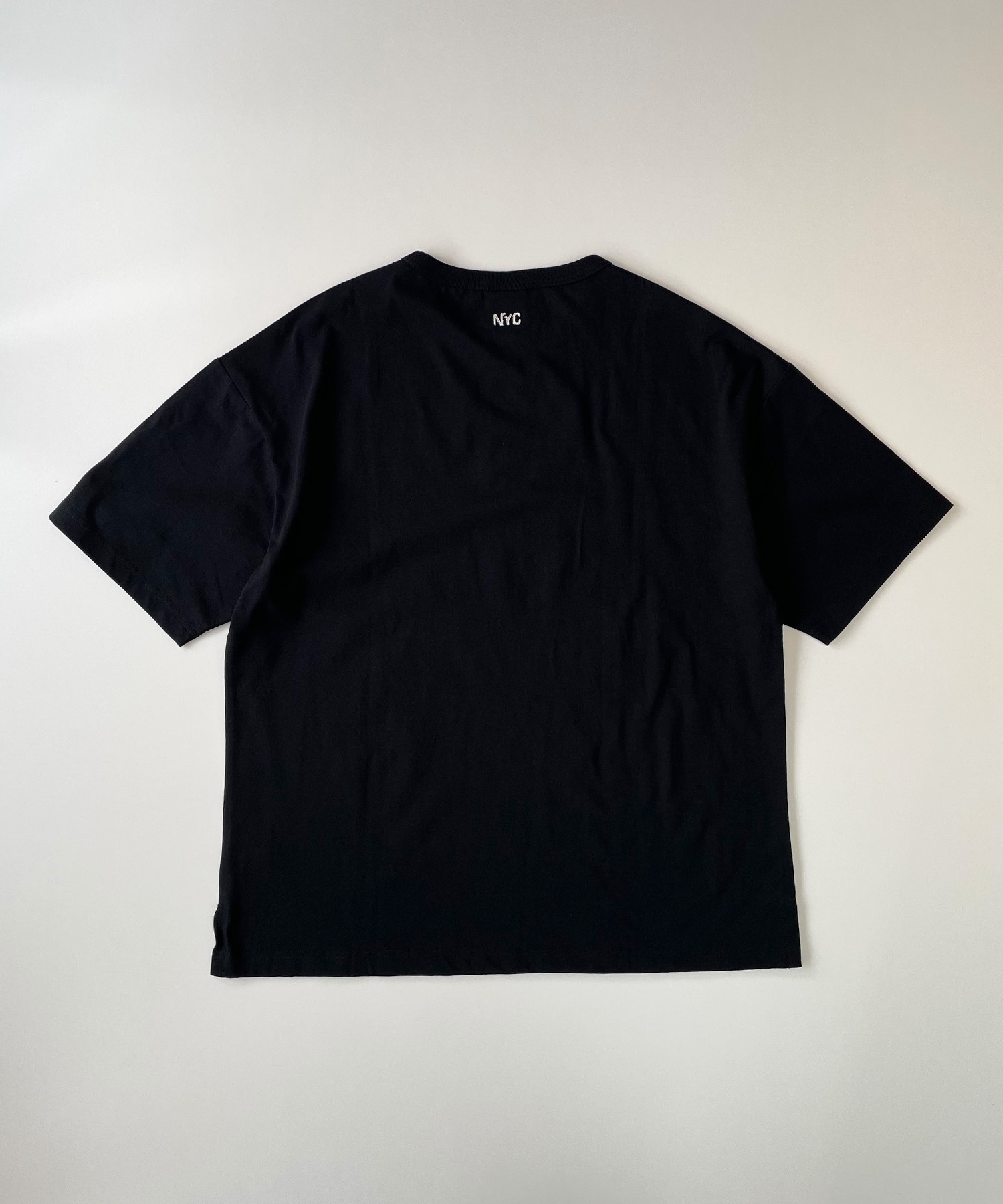 DEAR LAUREL ディアローレル メンズ 半袖 Tシャツ "Brooklyn Banks embroidery" ワンポイント 吸水速乾 D24S2103(GRY-M)