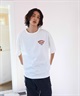 DEAR LAUREL ディアローレル メンズ 半袖 Tシャツ "Brooklyn Banks embroidery" ワンポイント 吸水速乾 D24S2103(GRY-M)