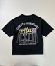 DEAR LAUREL ディアローレル メンズ 半袖 Tシャツ "Coffee MURASAKI" バックプリント 吸水速乾 D24S2109(WHT-M)