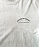 DEAR LAUREL ディアローレル メンズ 半袖 Tシャツ "Coffee MURASAKI" バックプリント 吸水速乾 D24S2109(WHT-M)