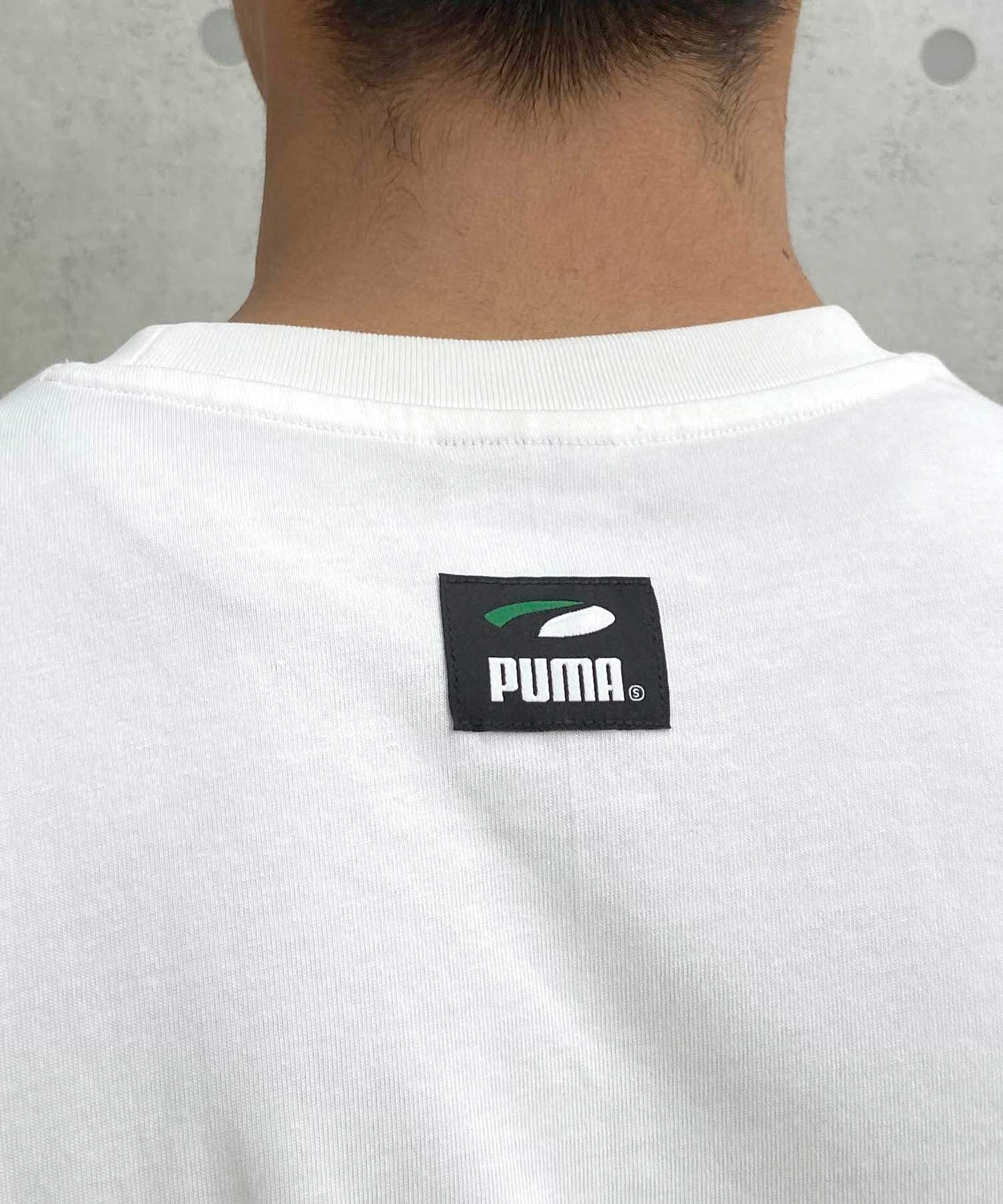 【マトメガイ対象】PUMA プーマ スケートボーディング スケートボード メンズ 半袖 Tシャツ 625696(01-M)