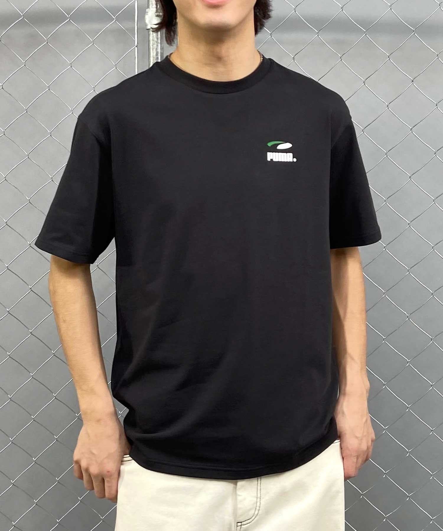 【マトメガイ対象】PUMA プーマ スケートボーディング スケートボード メンズ 半袖 Tシャツ 625697(02-M)