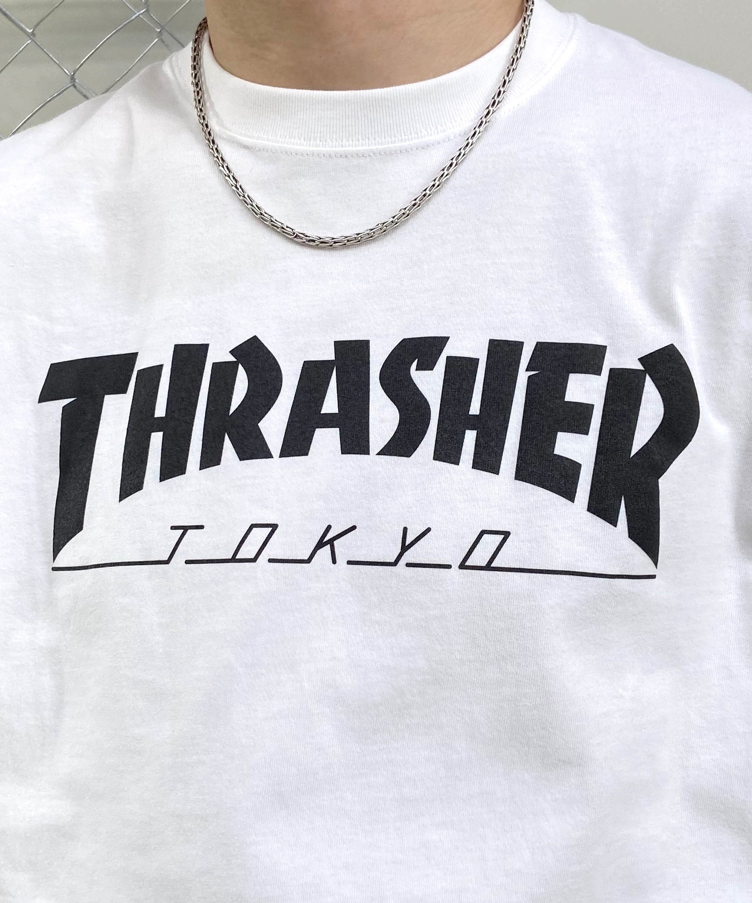 THRASHER スラッシャー TOKYOロゴ TH91419-TOKYO メンズ 半袖 Tシャツ