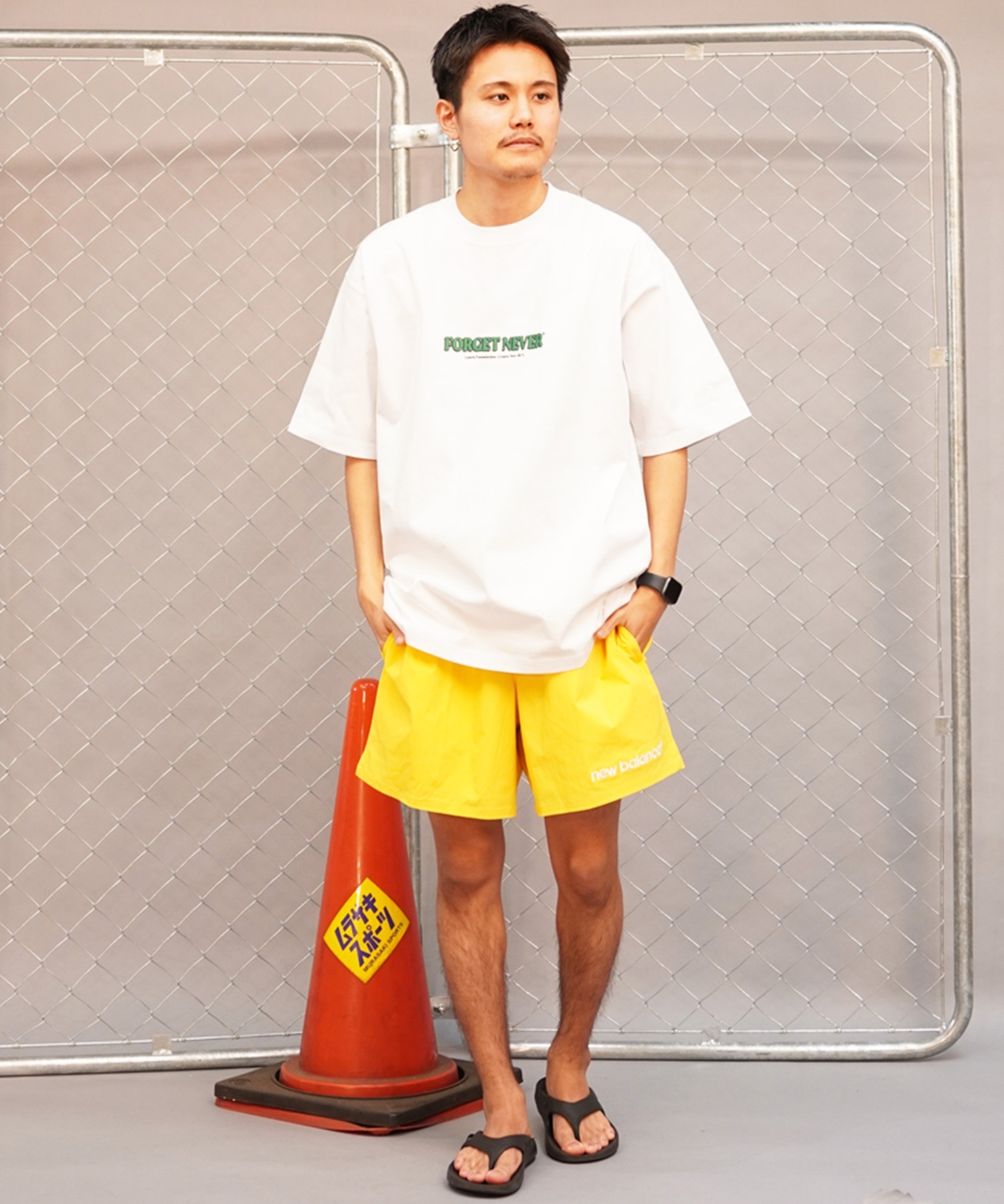 FORGET NEVER フォーゲットネバー メンズ 半袖Tシャツ バック