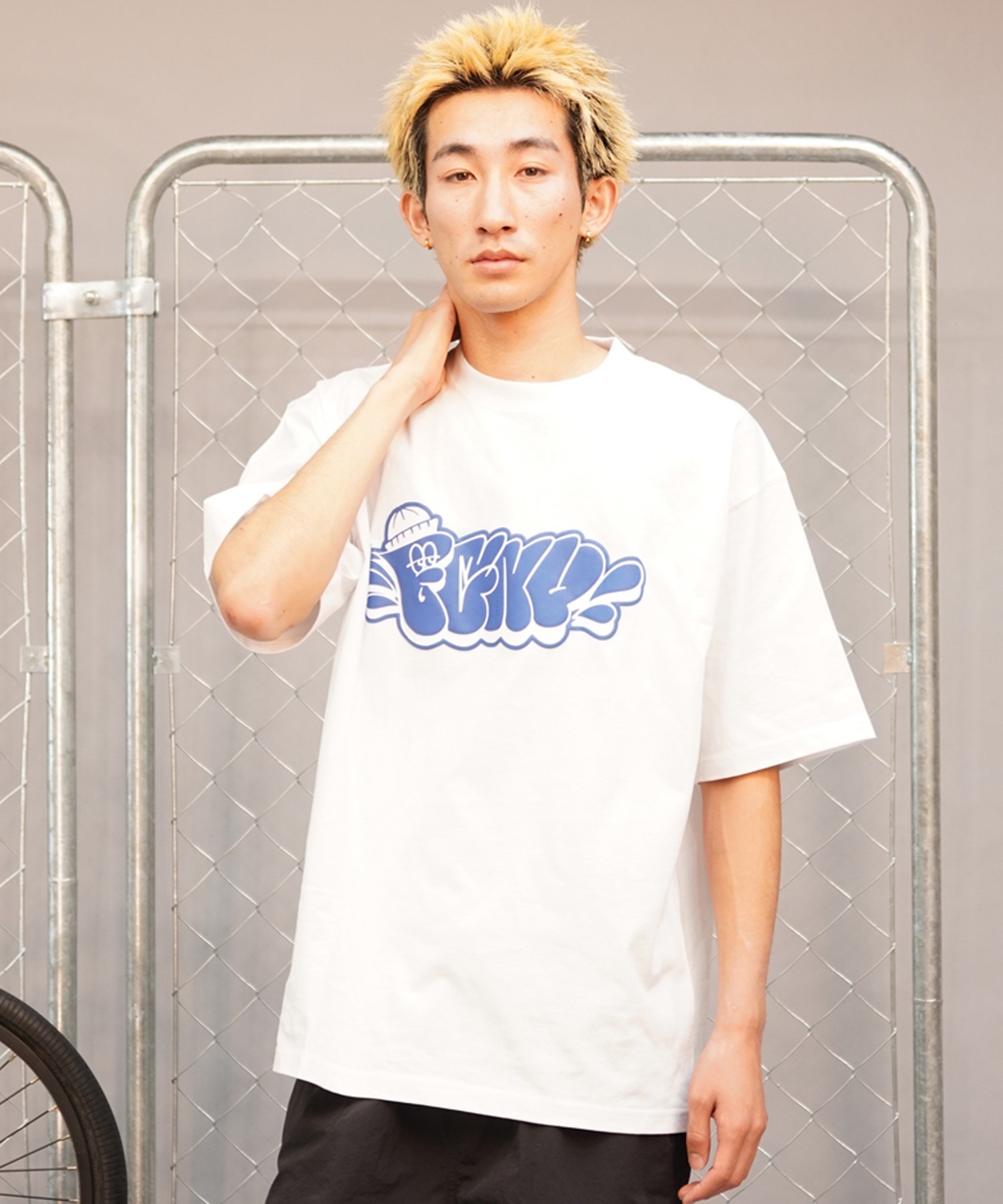 FORGET NEVER フォーゲットネバー メンズ 半袖Tシャツ 発泡