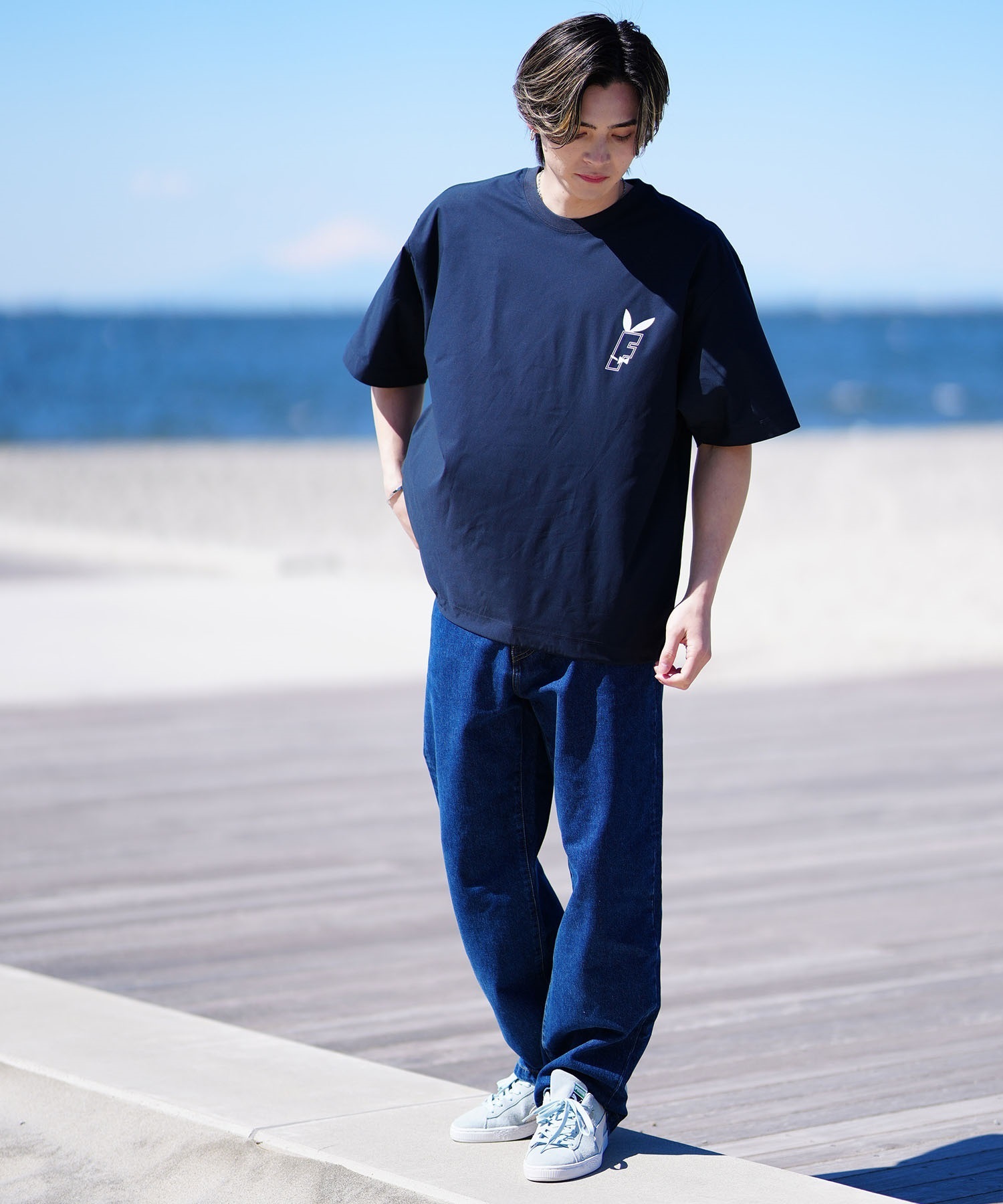FORGET NEVER フォーゲットネバー メンズ 半袖Tシャツ バック