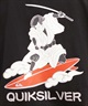 【ムラサキスポーツ限定】 QUIKSILVER クイックシルバー 半袖Tee オーバーサイズ バックプリント JAPAN QST245625M(BLK-M)