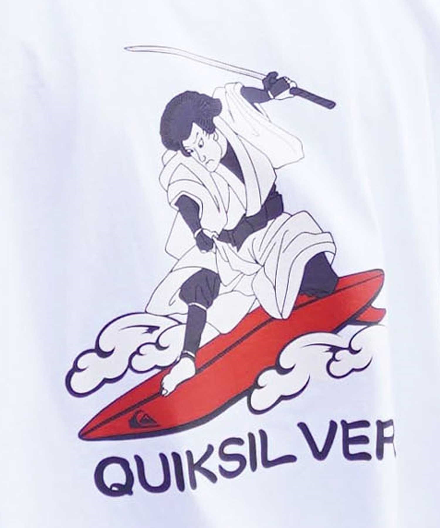 【ムラサキスポーツ限定】 QUIKSILVER クイックシルバー 半袖Tee オーバーサイズ バックプリント JAPAN QST245625M(WHT-M)