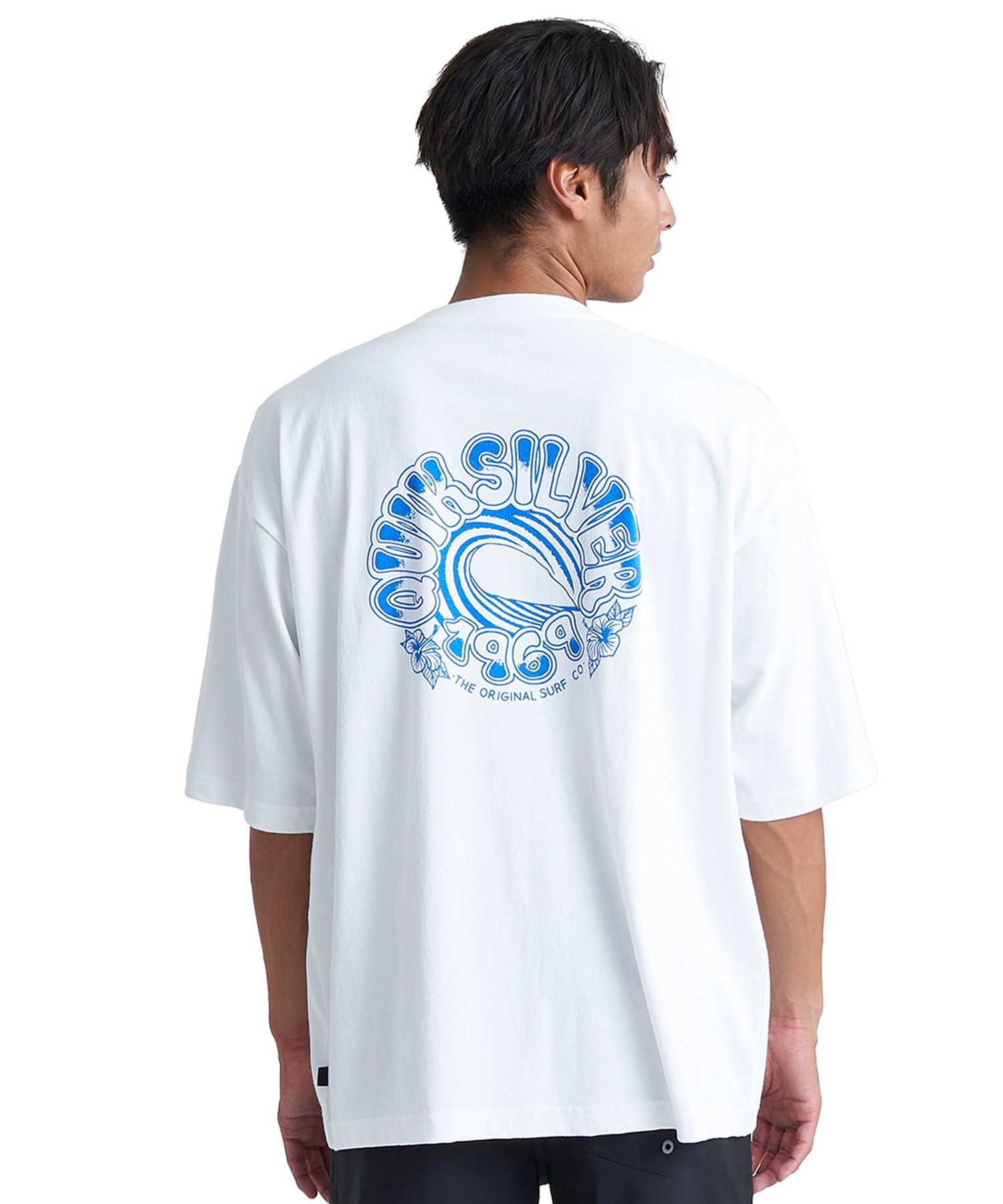 QUIKSILVER クイックシルバー メンズ Tシャツ 半袖 バックプリント 
