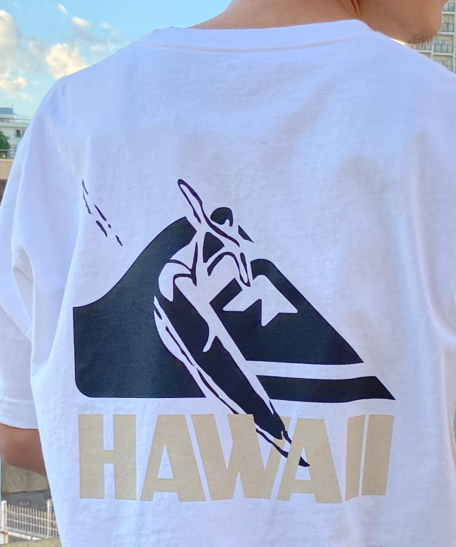 【クーポン対象】QUIKSILVER クイックシルバー メンズ ポケットTシャツ 半袖 ポケT バックプリント クルーネック レギュラーフィット ピグメント加工 QST242006(BLU-M)