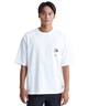 【クーポン対象】QUIKSILVER クイックシルバー メンズ ポケットTシャツ 半袖 ポケT バックプリント クルーネック オーバーサイズ QST242010(NVY-M)