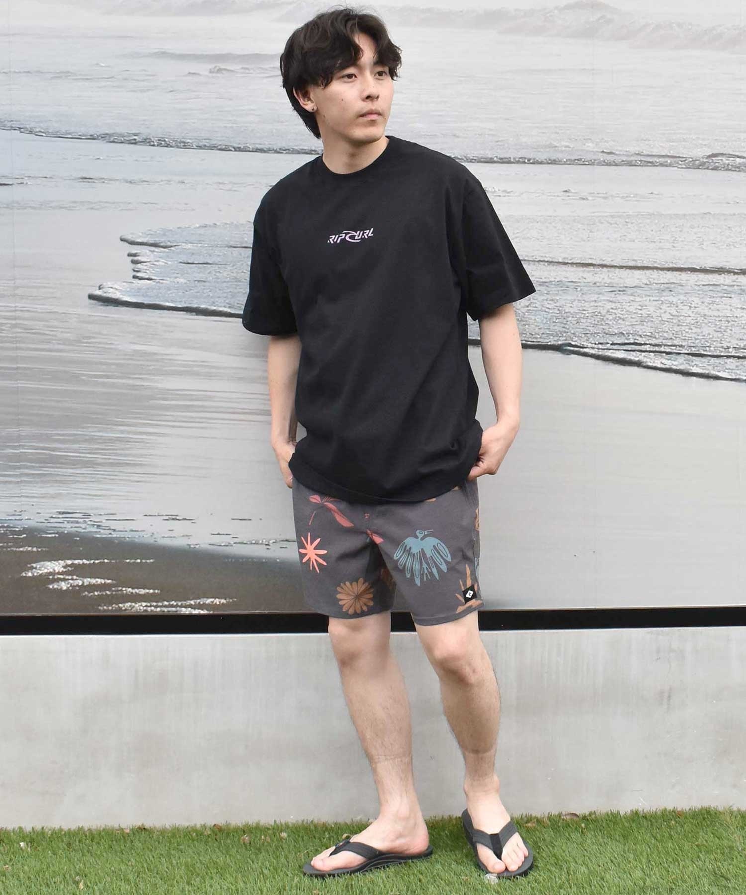 【新品】RRL プリント リップストップ シャツ 半袖 新品】RRL プリント リップストップ シャツ 半袖