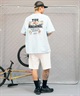 【ムラサキスポーツ限定】 TOY MACHINE トイマシーン メンズ 半袖 Tシャツ バックプリント MTMSEST1(WHITE-M)