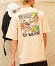 【ムラサキスポーツ限定】 TOY MACHINE トイマシーン メンズ 半袖 Tシャツ バックプリント MTMSEST2(BLACK-M)
