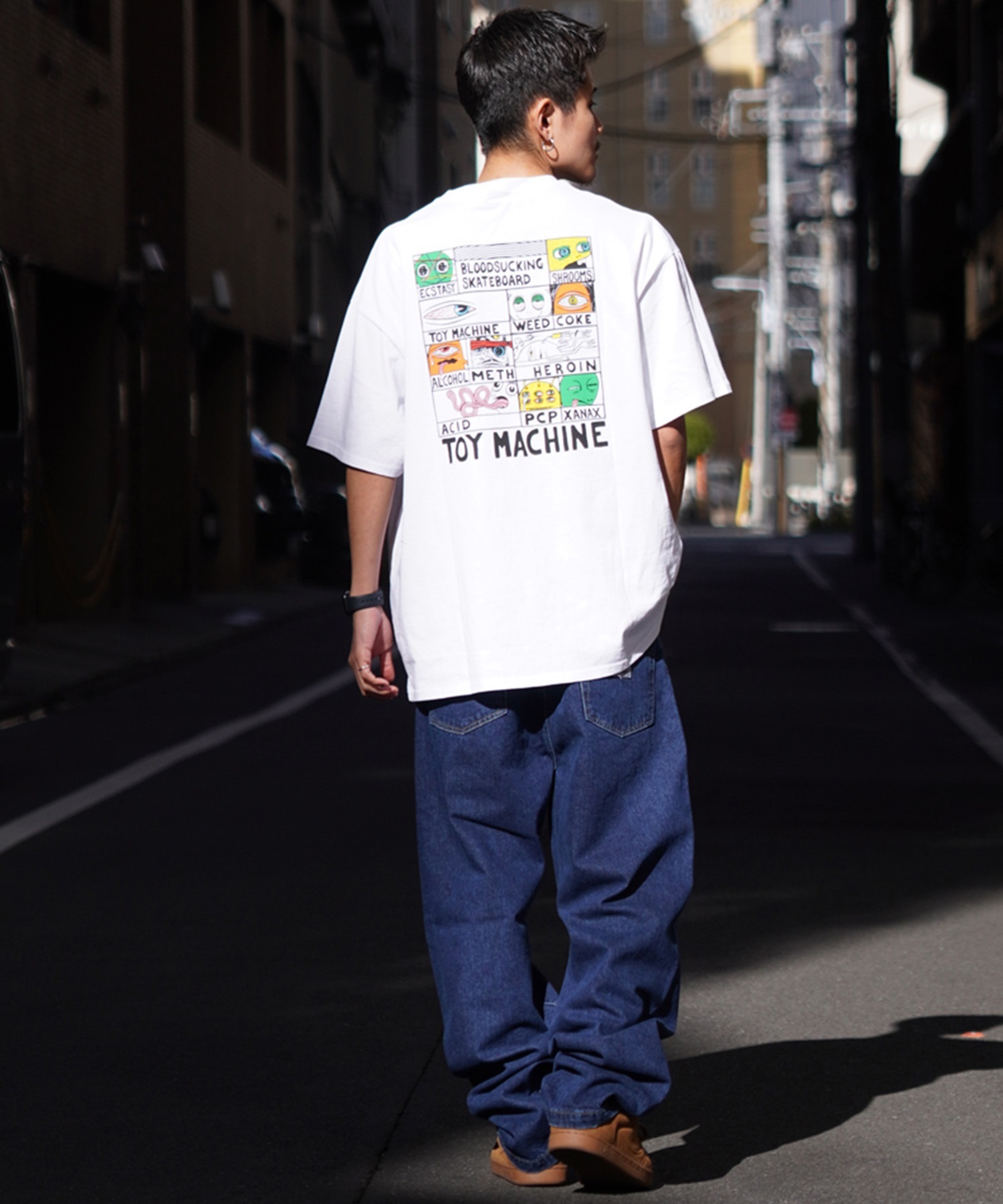 ムラサキスポーツ限定】 TOY MACHINE トイマシーン メンズ 半袖 T