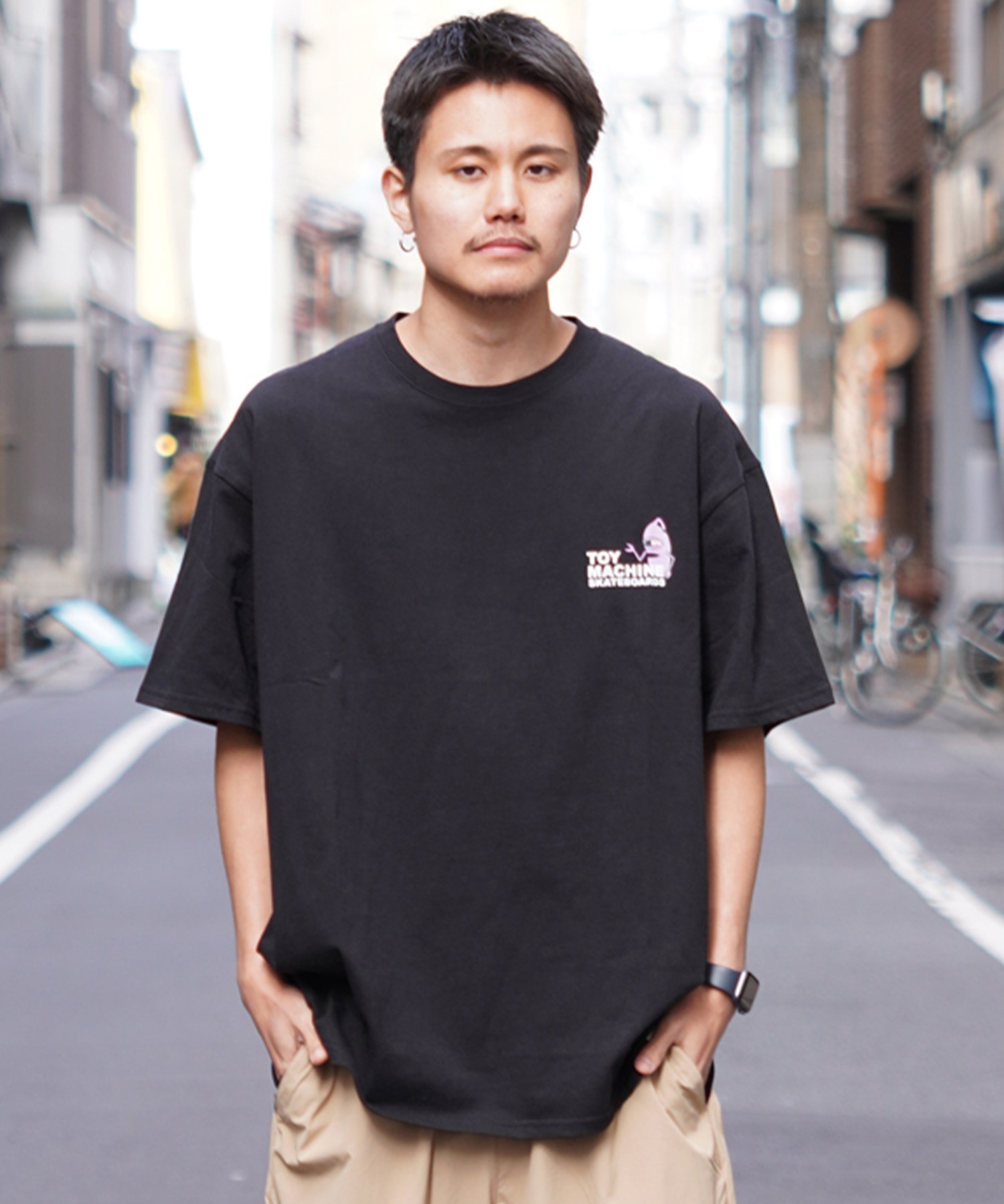 ムラサキスポーツ限定】 TOY MACHINE トイマシーン メンズ 半袖 T