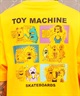 【ムラサキスポーツ限定】 TOY MACHINE トイマシーン メンズ 半袖 Tシャツ バックプリント MTMSEST4(GOLD-M)