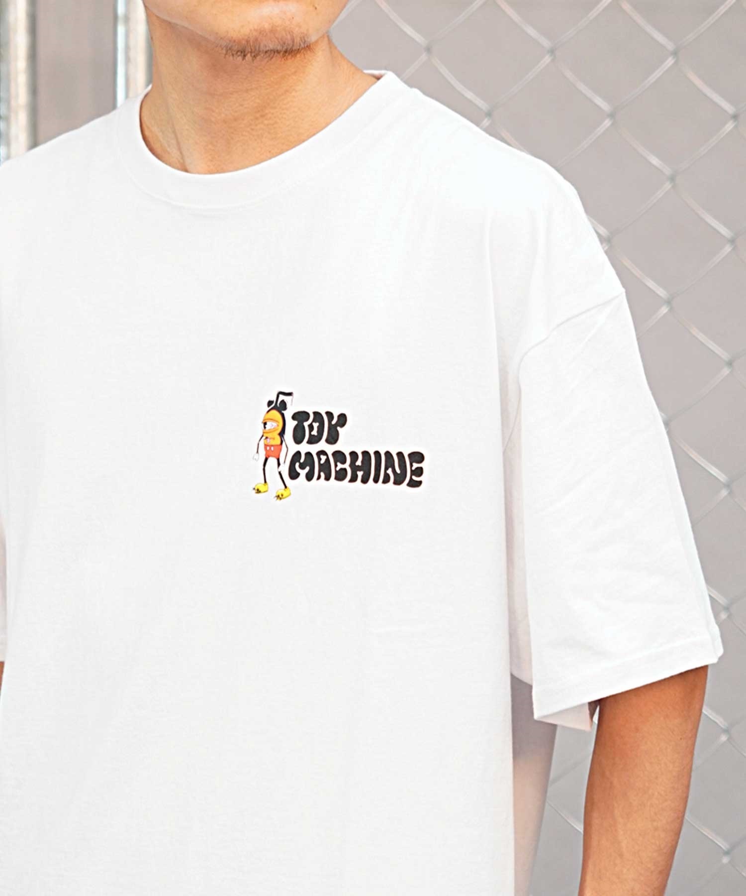 【ムラサキスポーツ限定】 TOY MACHINE トイマシーン 半袖Tシャツ バックプリント MTMSEST7(OLIVE-M)