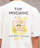 【ムラサキスポーツ限定】 TOY MACHINE トイマシーン 半袖Tシャツ バックプリント MTMSEST9(BLACK-M)