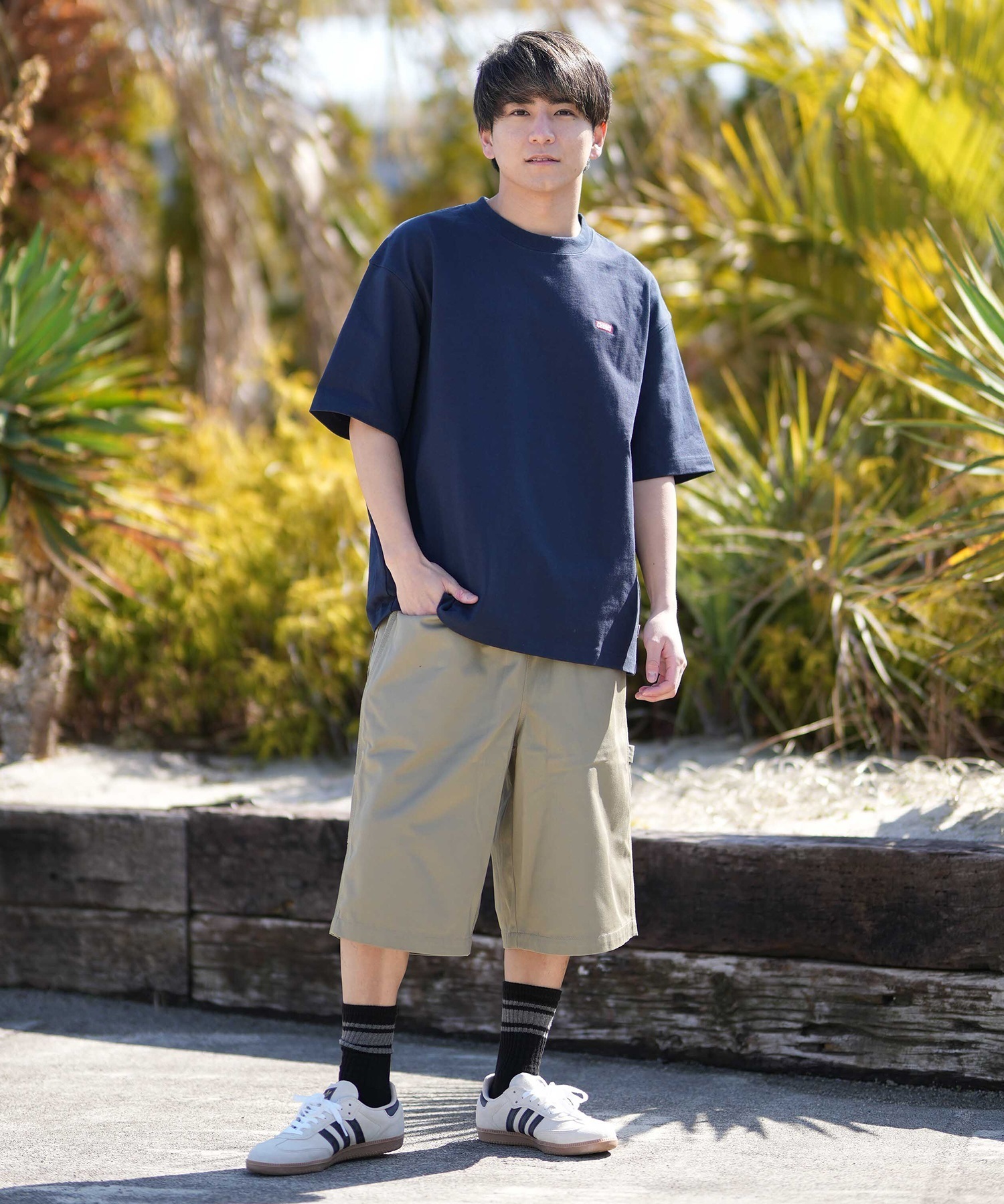 CHUMS チャムス メンズ 半袖 Tシャツ アーカイブ デザイン ヘビー コットン CH01-2413 ムラサキスポーツ限定 24