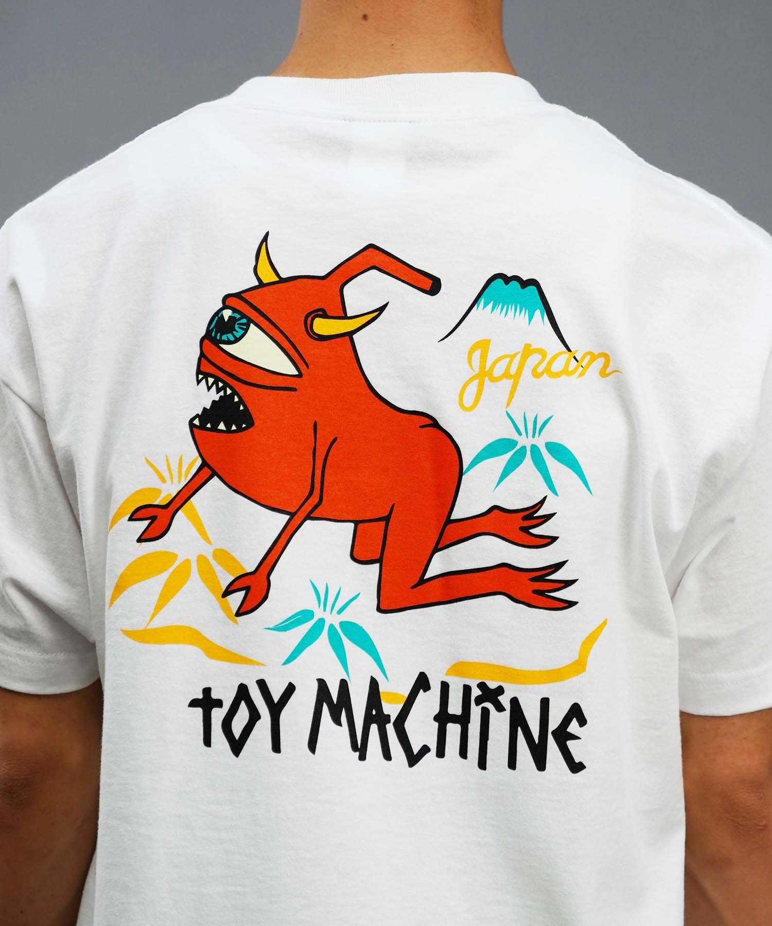 【ムラサキスポーツ限定】 TOY MACHINE トイマシーン メンズ 半袖 Tシャツ バックプリント ムラサキスポーツ限定 MTMSEST23(BLACK-M)