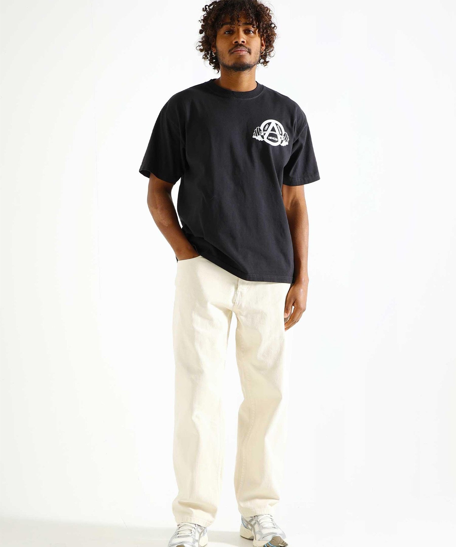 OBEY オベイ メンズ 半袖 Tシャツ バックプリント リラックス