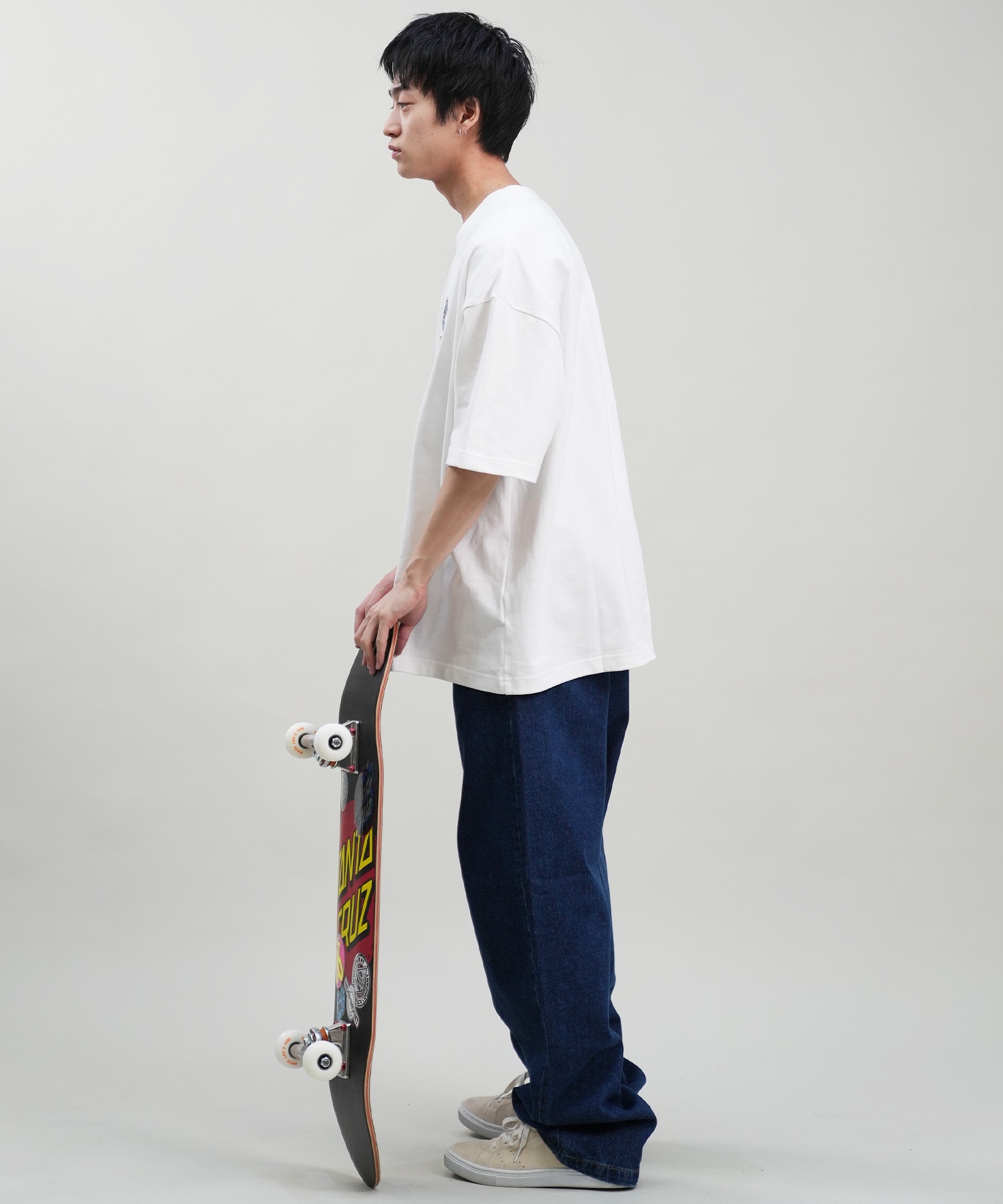 SANTACRUZ サンタクルーズ 半袖 Tシャツ メンズ ワンポイント ボックス