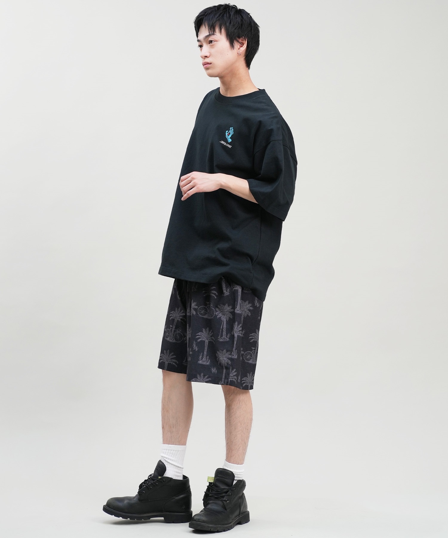 SANTACRUZ サンタクルーズ 半袖 Tシャツ メンズ ワンポイント ボックス