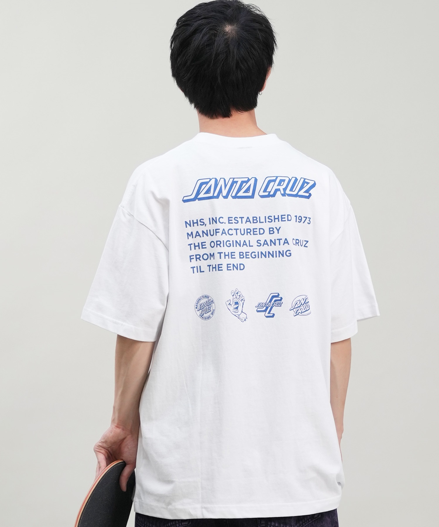 SANTACRUZ サンタクルーズ 半袖 Tシャツ メンズ バックプリント