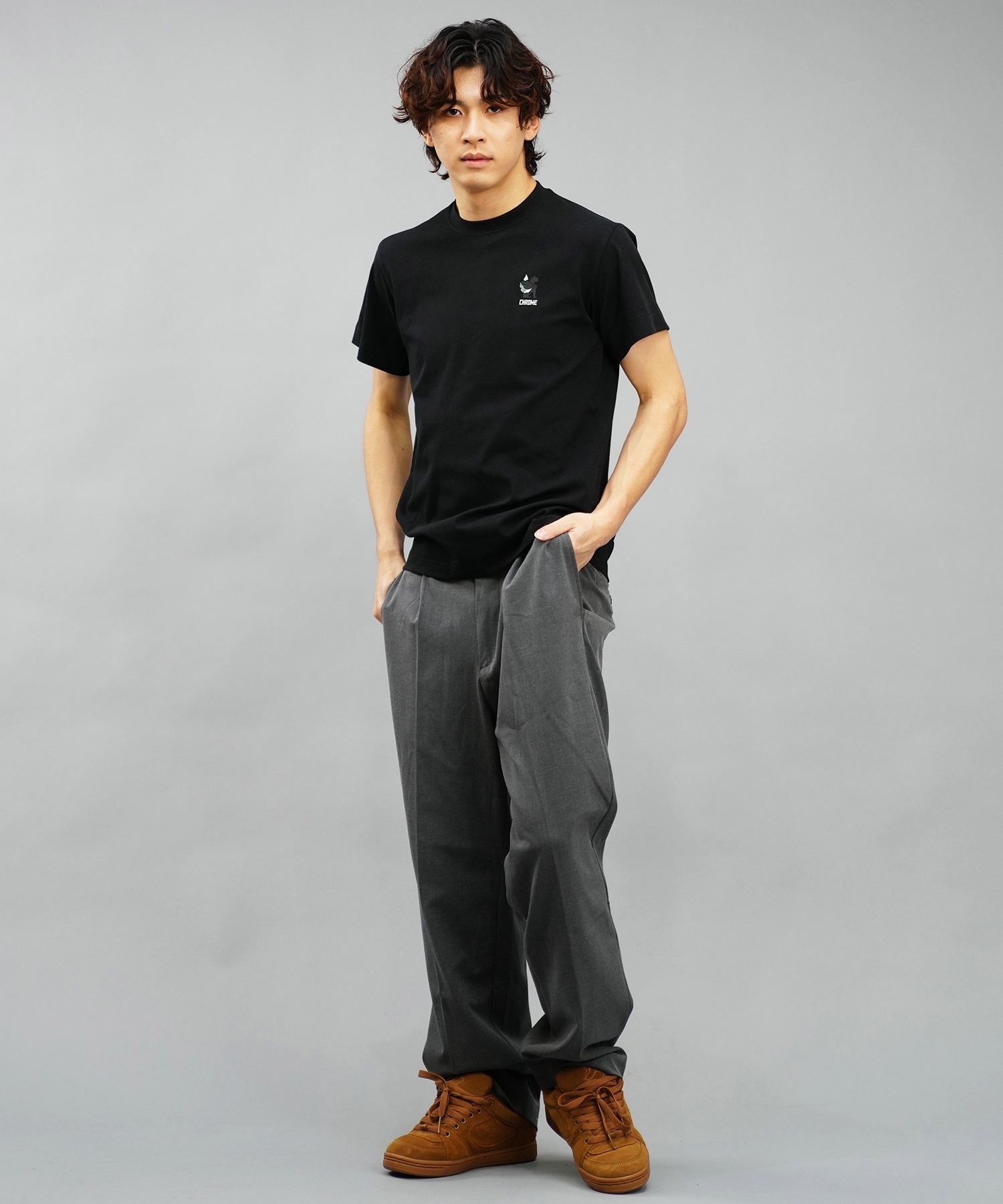 CHROME/クローム Limestone cave TEE MHAK Ver.2 ルーズ