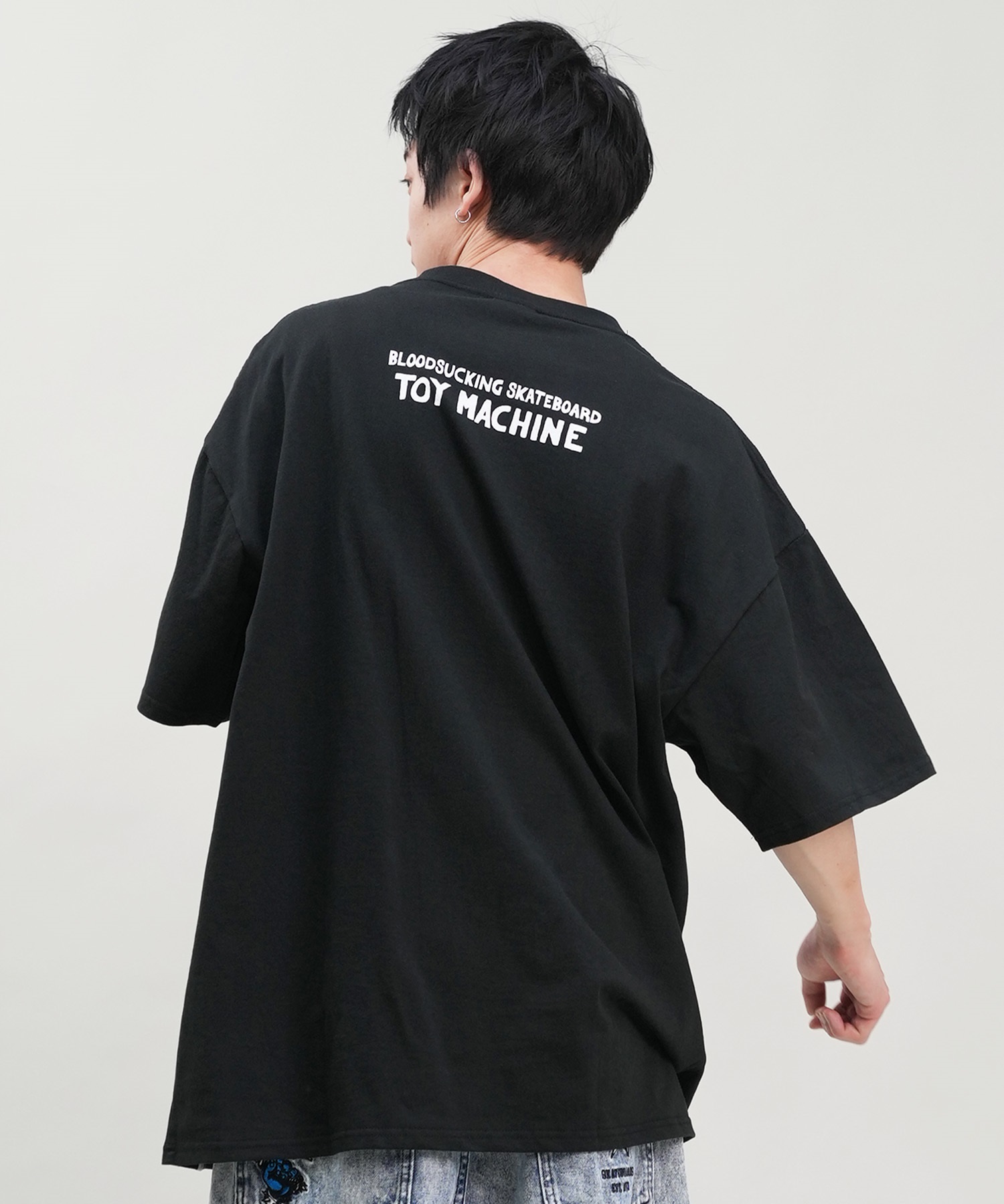 TOY MACHINE トイマシーン メンズ Tシャツ 半袖 ビッグ