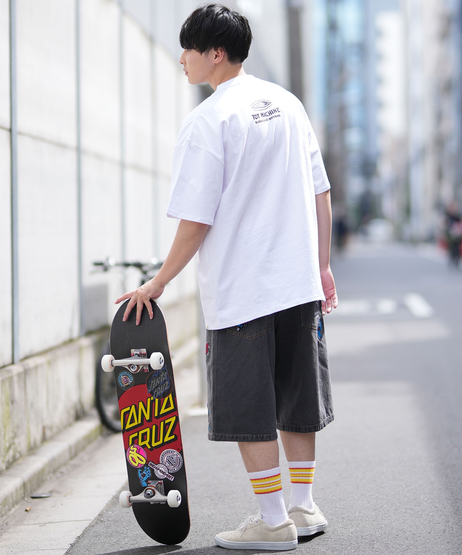 TOY MACHINE トイマシーン メンズ Tシャツ 半袖 ビッグシルエット