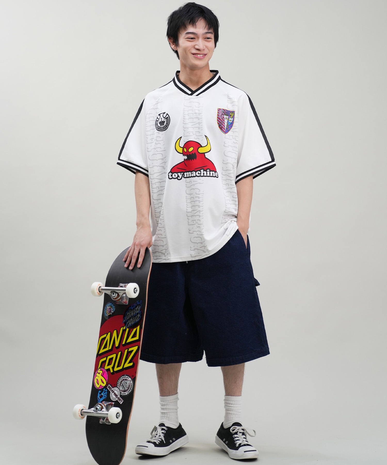 TOY MACHINE トイマシーン メンズ ゲームシャツ Tシャツ 半袖