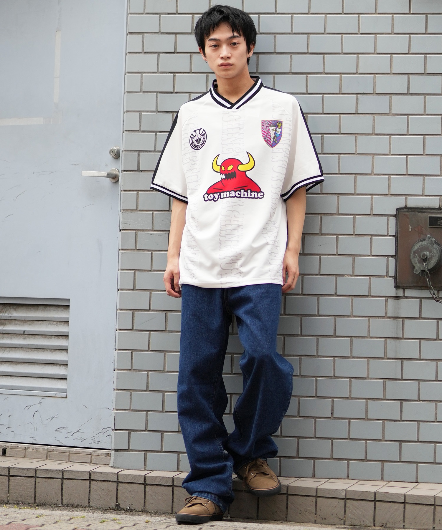 TOY MACHINE トイマシーン メンズ ゲームシャツ Tシャツ 半袖