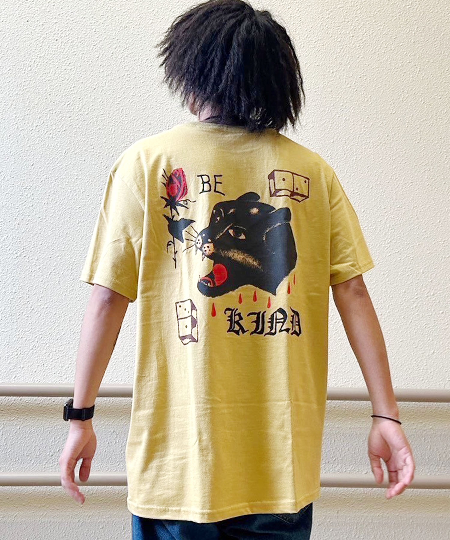BRIXTON ブリクストン 半袖 Tシャツ BE KIND S S STTビー