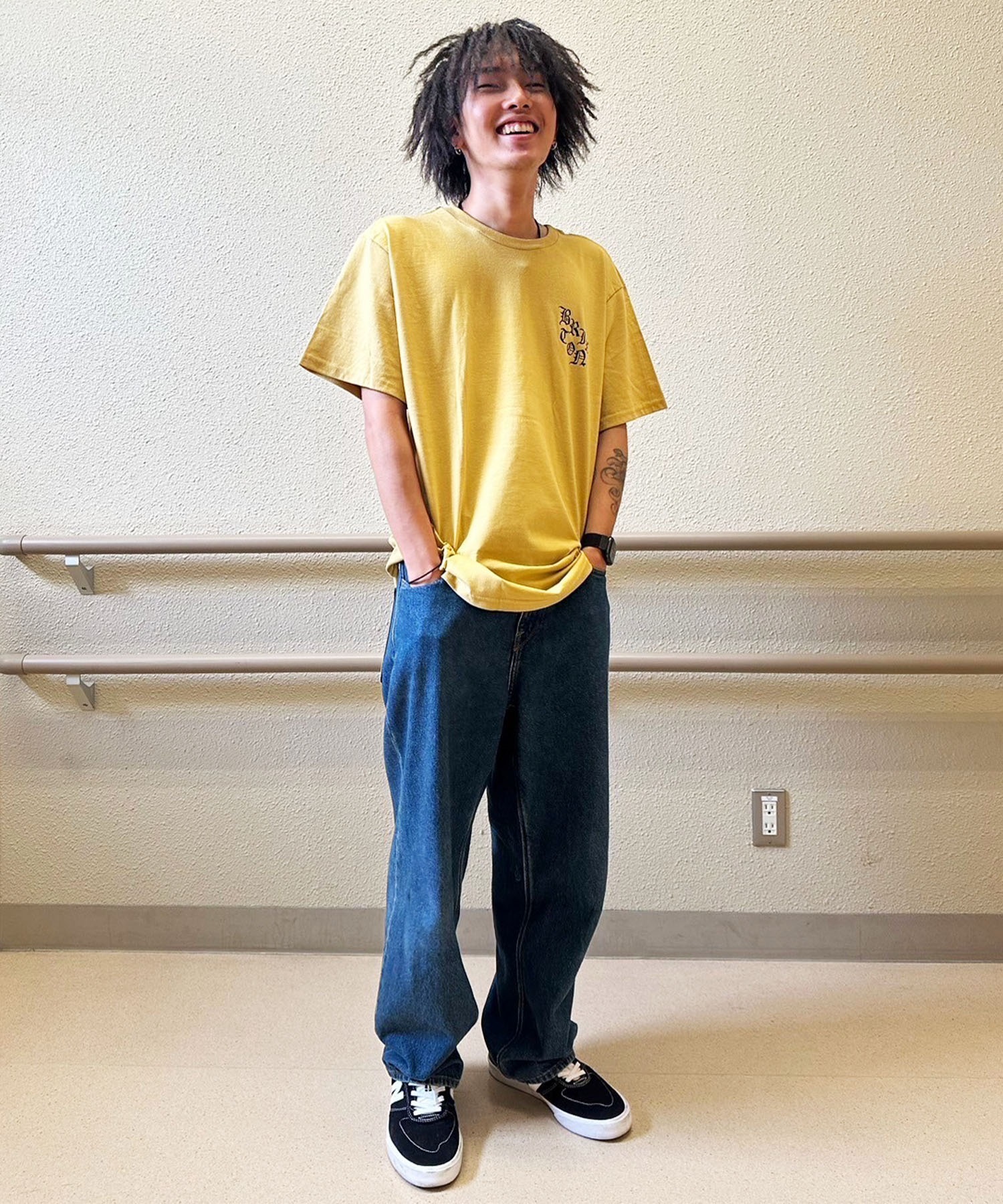 BRIXTON ブリクストン 半袖 Tシャツ BE KIND S S STTビーカインド