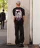 BILLABONG ビラボン メンズ 半袖 Tシャツ オーバーサイズ TOKYO BE01A-226 ムラサキスポーツ限定(WHT-M)