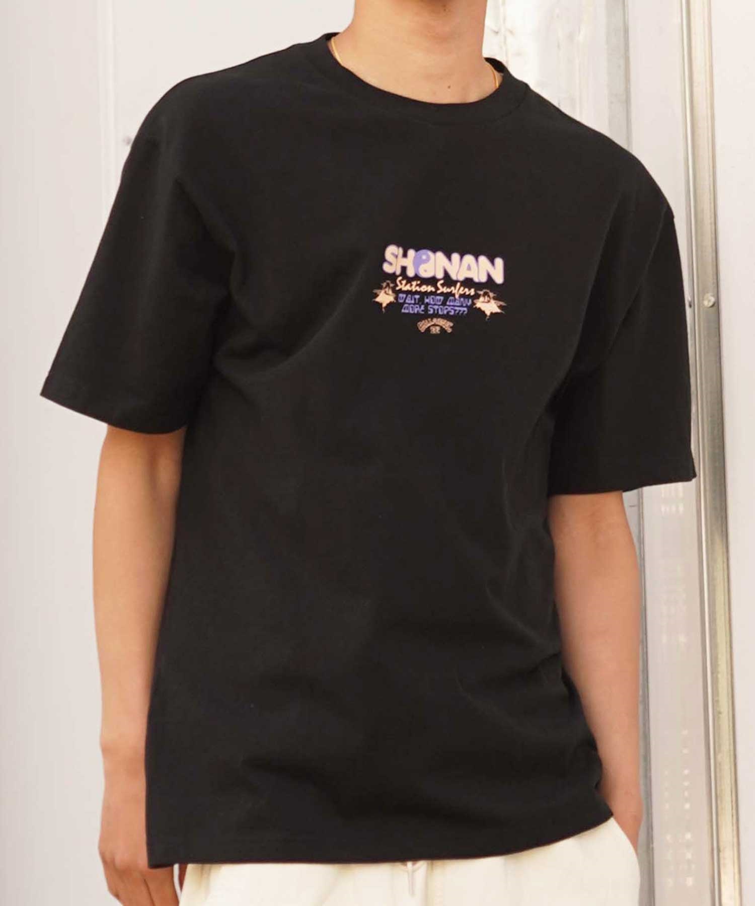 【クーポン対象】BILLABONG ビラボン メンズ 半袖 Tシャツ オーバーサイズ バックプリント SHONAN BE01A-227 ムラサキスポーツ限定(BLS-M)