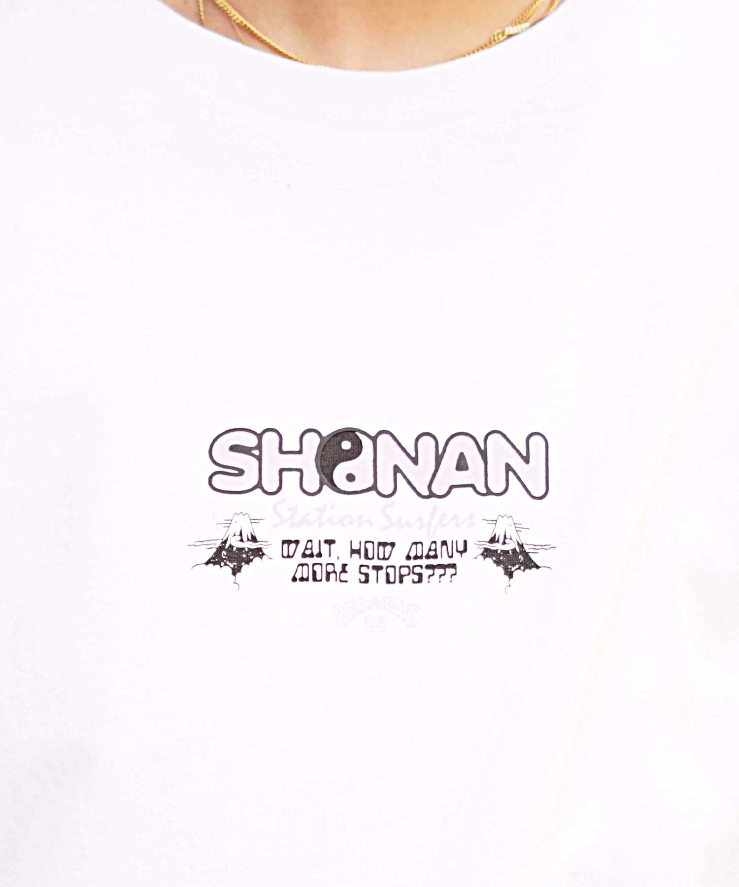 BILLABONG ビラボン メンズ 半袖 Tシャツ オーバーサイズ バックプリント SHONAN BE01A-227 ムラサキスポーツ限定(WHS-M)