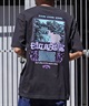 BILLABONG ビラボン メンズ 半袖 Tシャツ オーバーサイズ バックプリント KYOTO BE01A-228 ムラサキスポーツ限定(WHK-M)